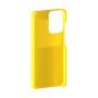 כיסוי פלסטיק קשיח ל- Motorola Moto E15 בצבע - צהוב - קייס מובייל