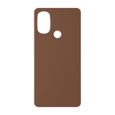 כיסוי פלסטיק קשיח ל- Motorola Moto E40 בצבע - חום - קייס מובייל