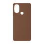 כיסוי פלסטיק קשיח ל- Motorola Moto E40 בצבע - חום - קייס מובייל