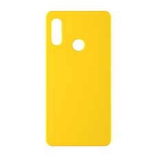 כיסוי פלסטיק קשיח ל- Motorola Moto E6 Plus בצבע - צהוב - קייס מובייל