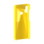 כיסוי פלסטיק קשיח ל- Motorola Moto E6 Plus בצבע - צהוב - קייס מובייל