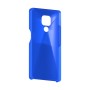 כיסוי פלסטיק קשיח ל- Motorola Moto E7 בצבע - כחול - קייס מובייל