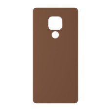 כיסוי פלסטיק קשיח ל- Motorola Moto E7 בצבע - חום - קייס מובייל