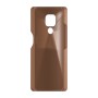 כיסוי פלסטיק קשיח ל- Motorola Moto E7 בצבע - חום - קייס מובייל