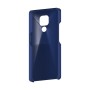 כיסוי פלסטיק קשיח ל- Motorola Moto E7 בצבע - כחול נייבי - קייס מובייל