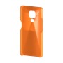 כיסוי פלסטיק קשיח ל- Motorola Moto E7 בצבע - כתום - קייס מובייל