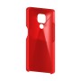 כיסוי פלסטיק קשיח ל- Motorola Moto E7 בצבע - אדום - קייס מובייל