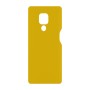 כיסוי פלסטיק קשיח ל- Motorola Moto E7 בצבע - צהוב - קייס מובייל
