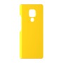 כיסוי פלסטיק קשיח ל- Motorola Moto E7 בצבע - צהוב - קייס מובייל