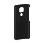 כיסוי פלסטיק קשיח ל- Motorola Moto E7 Plus בצבע - שחור - קייס מובייל