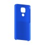 כיסוי פלסטיק קשיח ל- Motorola Moto E7 Plus בצבע - כחול - קייס מובייל