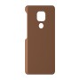 כיסוי פלסטיק קשיח ל- Motorola Moto E7 Plus בצבע - חום - קייס מובייל