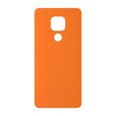 כיסוי פלסטיק קשיח ל- Motorola Moto E7 Plus בצבע - כתום - קייס מובייל