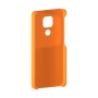כיסוי פלסטיק קשיח ל- Motorola Moto E7 Plus בצבע - כתום - קייס מובייל