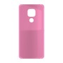כיסוי פלסטיק קשיח ל- Motorola Moto E7 Plus בצבע - ורוד - קייס מובייל