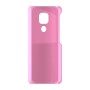 כיסוי פלסטיק קשיח ל- Motorola Moto E7 Plus בצבע - ורוד - קייס מובייל
