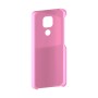 כיסוי פלסטיק קשיח ל- Motorola Moto E7 Plus בצבע - ורוד - קייס מובייל