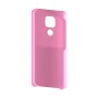 כיסוי פלסטיק קשיח ל- Motorola Moto E7 Plus בצבע - ורוד - קייס מובייל