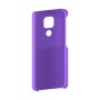 כיסוי פלסטיק קשיח ל- Motorola Moto E7 Plus בצבע - סגול - קייס מובייל