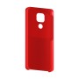 כיסוי פלסטיק קשיח ל- Motorola Moto E7 Plus בצבע - אדום - קייס מובייל