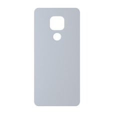 כיסוי פלסטיק קשיח ל- Motorola Moto E7 Plus בצבע - כסף - קייס מובייל