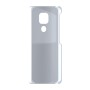 כיסוי פלסטיק קשיח ל- Motorola Moto E7 Plus בצבע - כסף - קייס מובייל