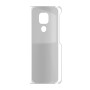 כיסוי פלסטיק קשיח ל- Motorola Moto E7 Plus בצבע - לבן - קייס מובייל