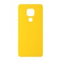 כיסוי פלסטיק קשיח ל- Motorola Moto E7 Plus בצבע - צהוב - קייס מובייל