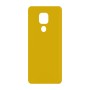 כיסוי פלסטיק קשיח ל- Motorola Moto E7 Plus בצבע - צהוב - קייס מובייל