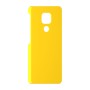 כיסוי פלסטיק קשיח ל- Motorola Moto E7 Plus בצבע - צהוב - קייס מובייל