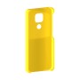 כיסוי פלסטיק קשיח ל- Motorola Moto E7 Plus בצבע - צהוב - קייס מובייל