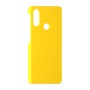 כיסוי פלסטיק קשיח ל- Motorola Moto E7 Power בצבע - צהוב - קייס מובייל