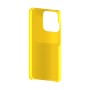כיסוי פלסטיק קשיח ל- Motorola Moto G15 בצבע - צהוב - קייס מובייל