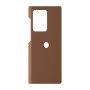 כיסוי פלסטיק קשיח ל- Motorola Moto G200 5G בצבע - חום - קייס מובייל