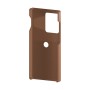 כיסוי פלסטיק קשיח ל- Motorola Moto G200 5G בצבע - חום - קייס מובייל