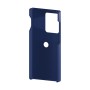 כיסוי פלסטיק קשיח ל- Motorola Moto G200 5G בצבע - כחול נייבי - קייס מובייל