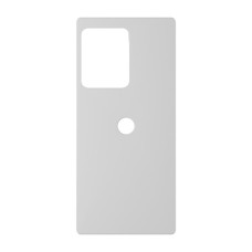 כיסוי פלסטיק קשיח ל- Motorola Moto G200 5G בצבע - לבן - קייס מובייל