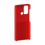 כיסוי פלסטיק קשיח ל- Motorola Moto G60 בצבע - אדום - קייס מובייל