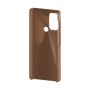 כיסוי פלסטיק קשיח ל- Motorola Moto G60S בצבע - חום - קייס מובייל