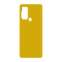 כיסוי פלסטיק קשיח ל- Motorola Moto G60S בצבע - צהוב - קייס מובייל