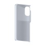 כיסוי פלסטיק קשיח ל- Motorola Moto G62 5G בצבע - כסף - קייס מובייל