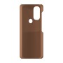 כיסוי פלסטיק קשיח ל- Motorola Moto G71 5G בצבע - חום - קייס מובייל