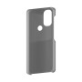 כיסוי פלסטיק קשיח ל- Motorola Moto G71 5G בצבע - אפור - קייס מובייל