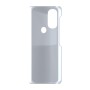 כיסוי פלסטיק קשיח ל- Motorola Moto G71 5G בצבע - כסף - קייס מובייל
