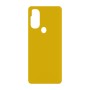 כיסוי פלסטיק קשיח ל- Motorola Moto G71 5G בצבע - צהוב - קייס מובייל