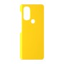 כיסוי פלסטיק קשיח ל- Motorola Moto G71 5G בצבע - צהוב - קייס מובייל