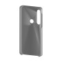 כיסוי פלסטיק קשיח ל- Motorola Moto G8 Plus בצבע - אפור - קייס מובייל