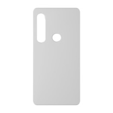 כיסוי פלסטיק קשיח ל- Motorola Moto G8 Plus בצבע - לבן - קייס מובייל