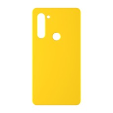 כיסוי פלסטיק קשיח ל- Motorola Moto G8 Power בצבע - צהוב - קייס מובייל