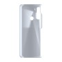 כיסוי פלסטיק קשיח ל- Motorola Moto G8 Power Lite בצבע - כסף - קייס מובייל